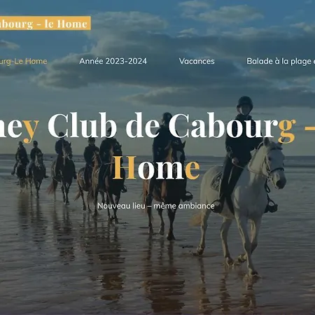 Belle Et Grande Maison Familiale A Cabourg, 7 Pers Et 1 Bebe, Proche Hippodrome Сasa de vacaciones *